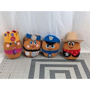 Douglas McDonalds McNugget Buddies Plush Lot Princess Ann Officer Joe Roy Nugget